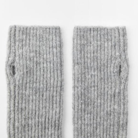 Zara Accessories Zara Fingerless Ribbed Knit Gloves Poshmark